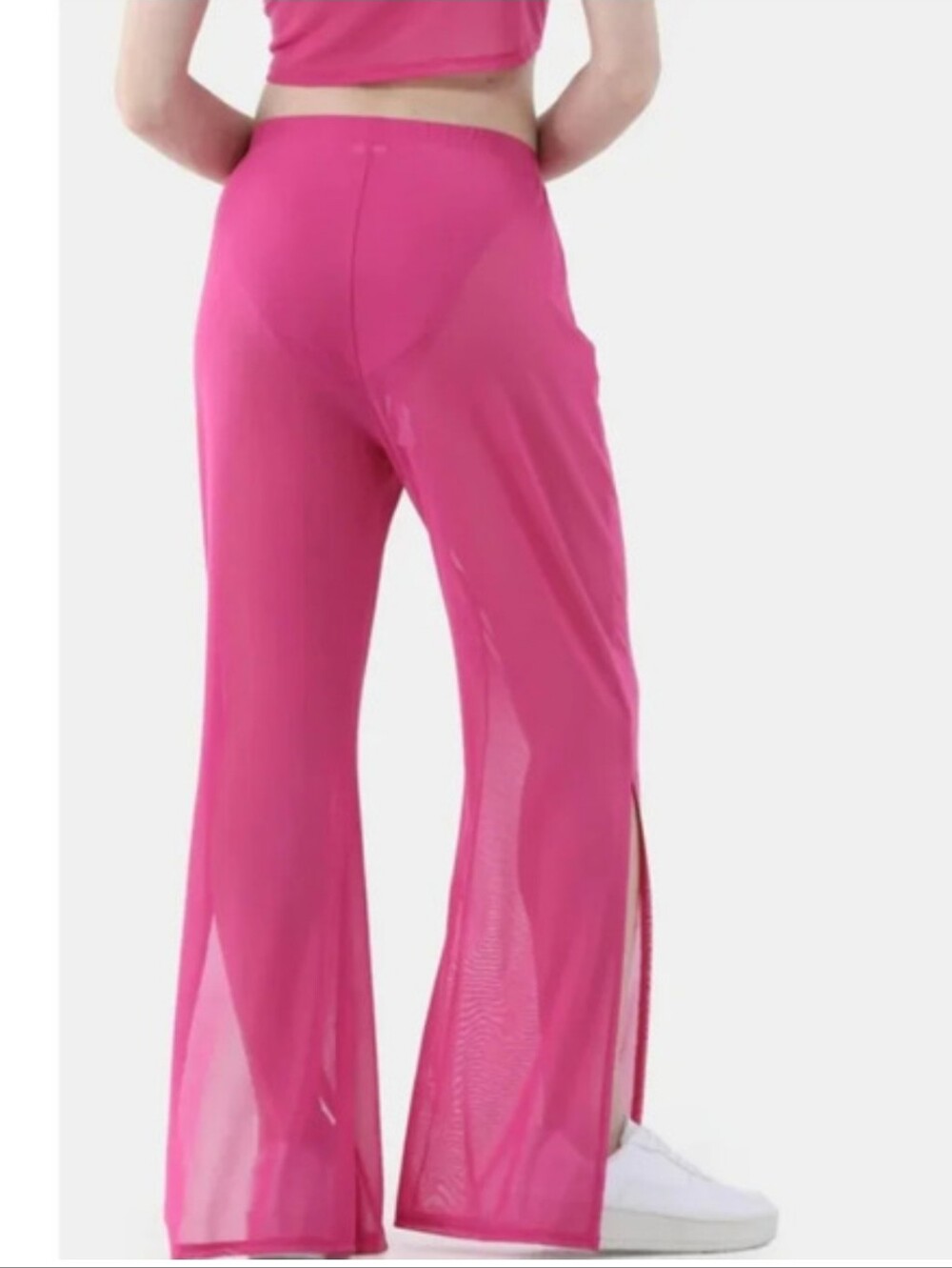 Mesh Cover Up Pants No Boundaries - Picture 3 of 12